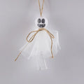 Halloween LED lighting chain with colourful ghost lights for haunted venue decoration