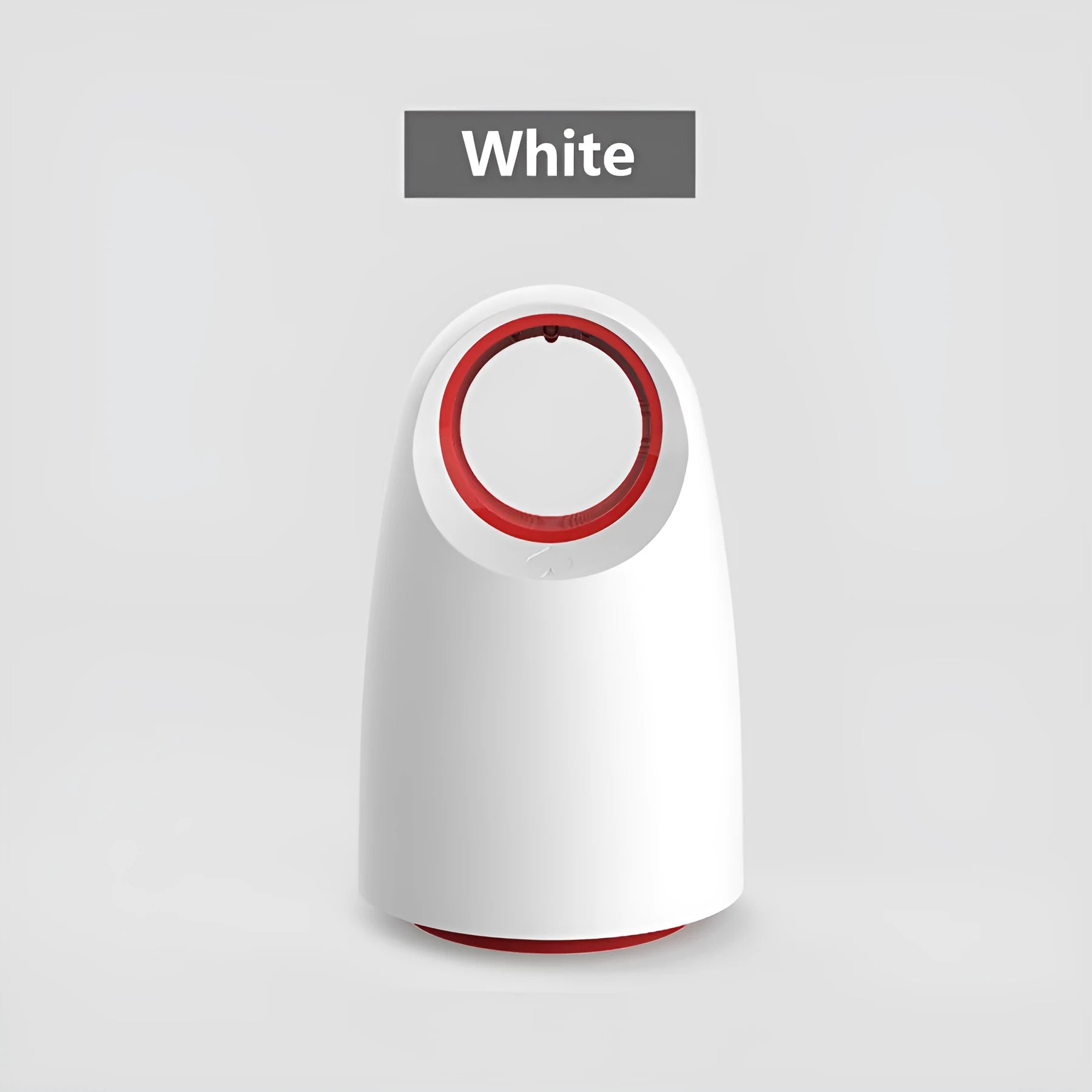 Black or white compact square mosquito killer with USB cable and mesh insect container.