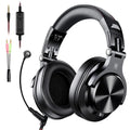 OneOdio over-ear headphones with 40mm drivers in black or red colour options