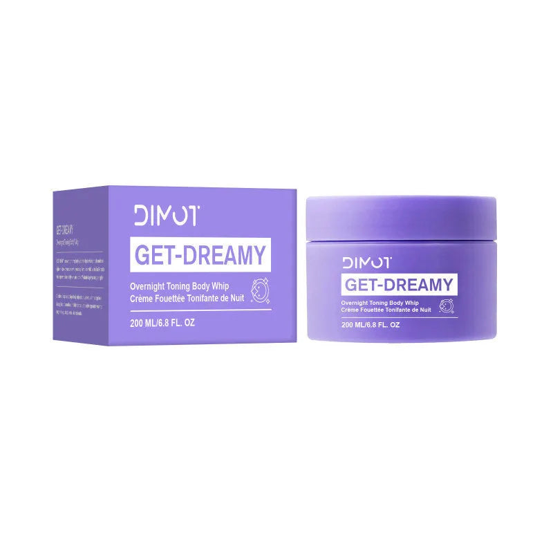 MAELYS 200ml Night Sleep Tightening Cream Body Lotion purple packaging