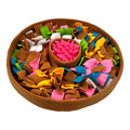 Polyester pet snuffle mat for food hiding in Brown or Sky Lake, 250g and 300g options