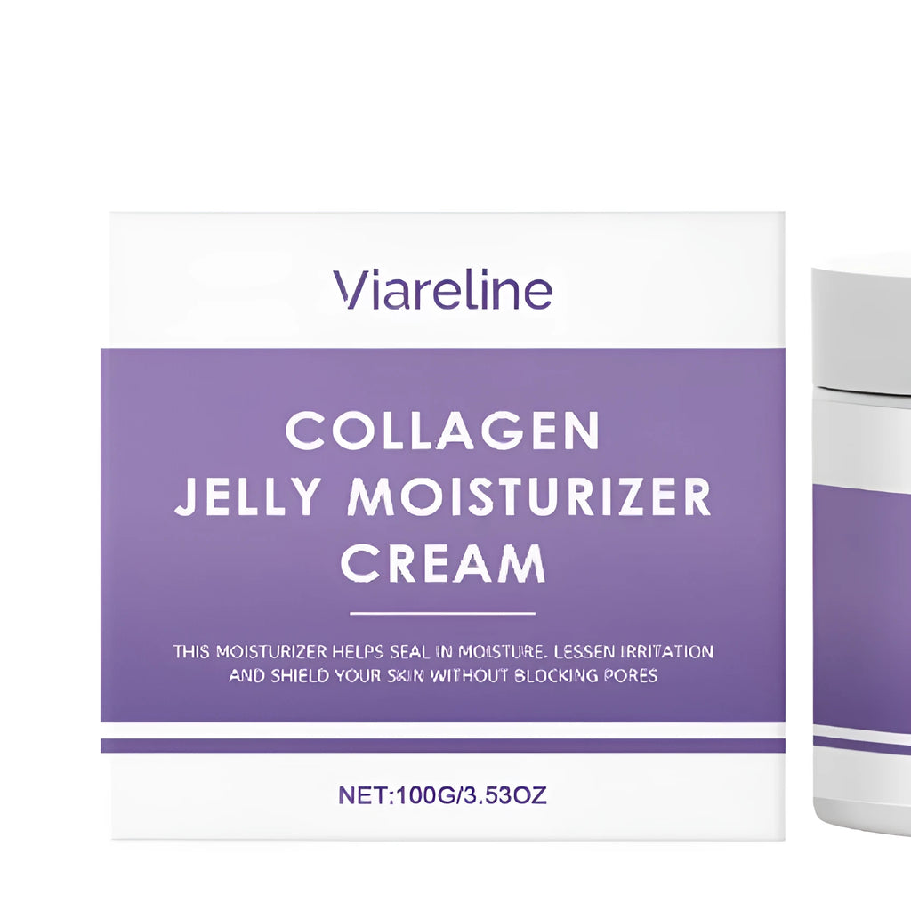 30ml collagen face moisturising cream with hyaluronic acid, glycerin, and mineral oil in a single unit