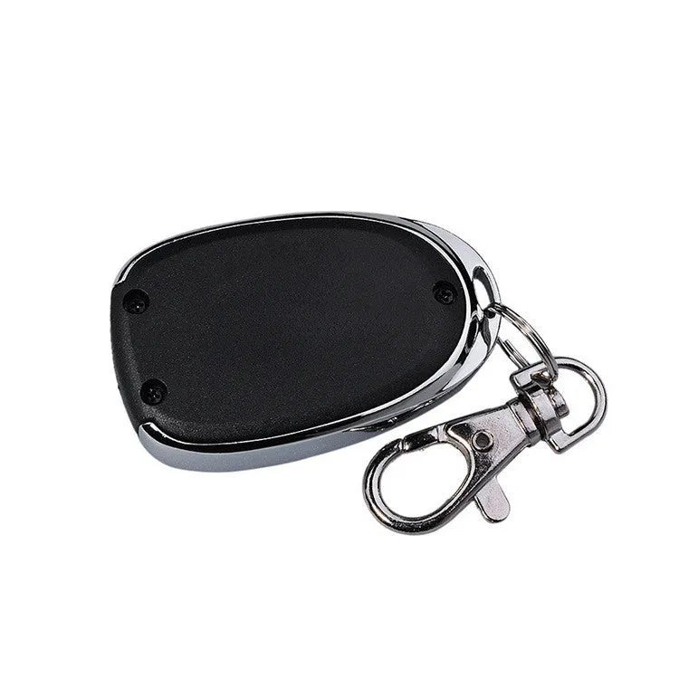 Universal copy 433MHz rolling door remote control model AB002 in black with button layout