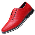 Non-slip casual sports shoes with round toe, square heel, artificial PU upper, and rubber sole in black