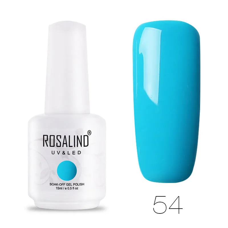 ROSALIND 15ml gel colour phototherapy glue bottle in selected hotting colour shade