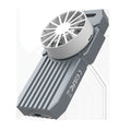 USB4 hard disk enclosure for NVMe M.2 solid state drives with aluminium alloy case