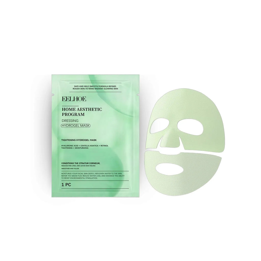 Retinol hydrating facial sheet mask on packaging