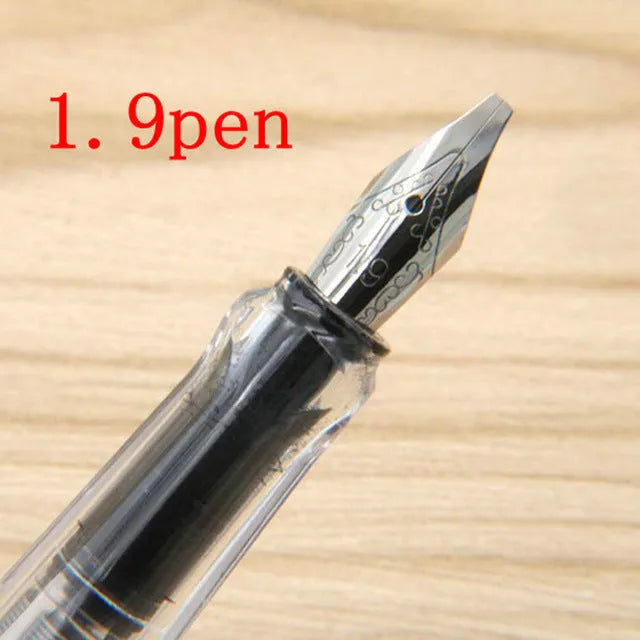 Art Word Parallel Pen with ceramic shell and six iridium nib sizes for Gothic calligraphy
