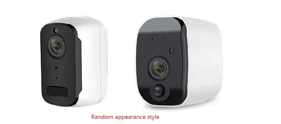 Solar powered wireless surveillance camera with 1080P HD lens and PIR motion sensor