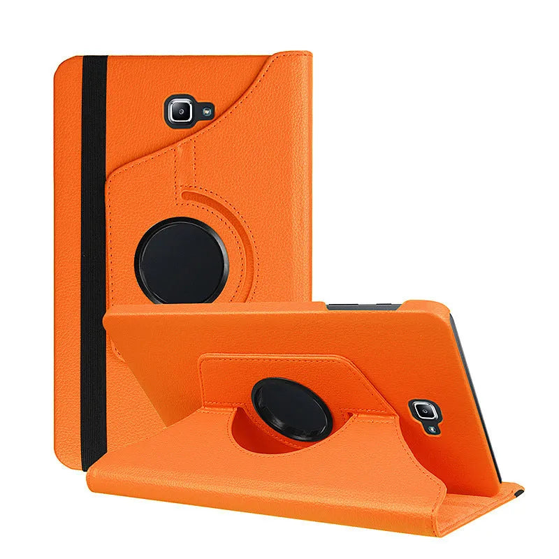 Rotating leather tablet case for Lenovo T-series models in multiple colour options
