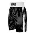 Boxing shorts in various two-tone colour combinations with contrasting waistband styling