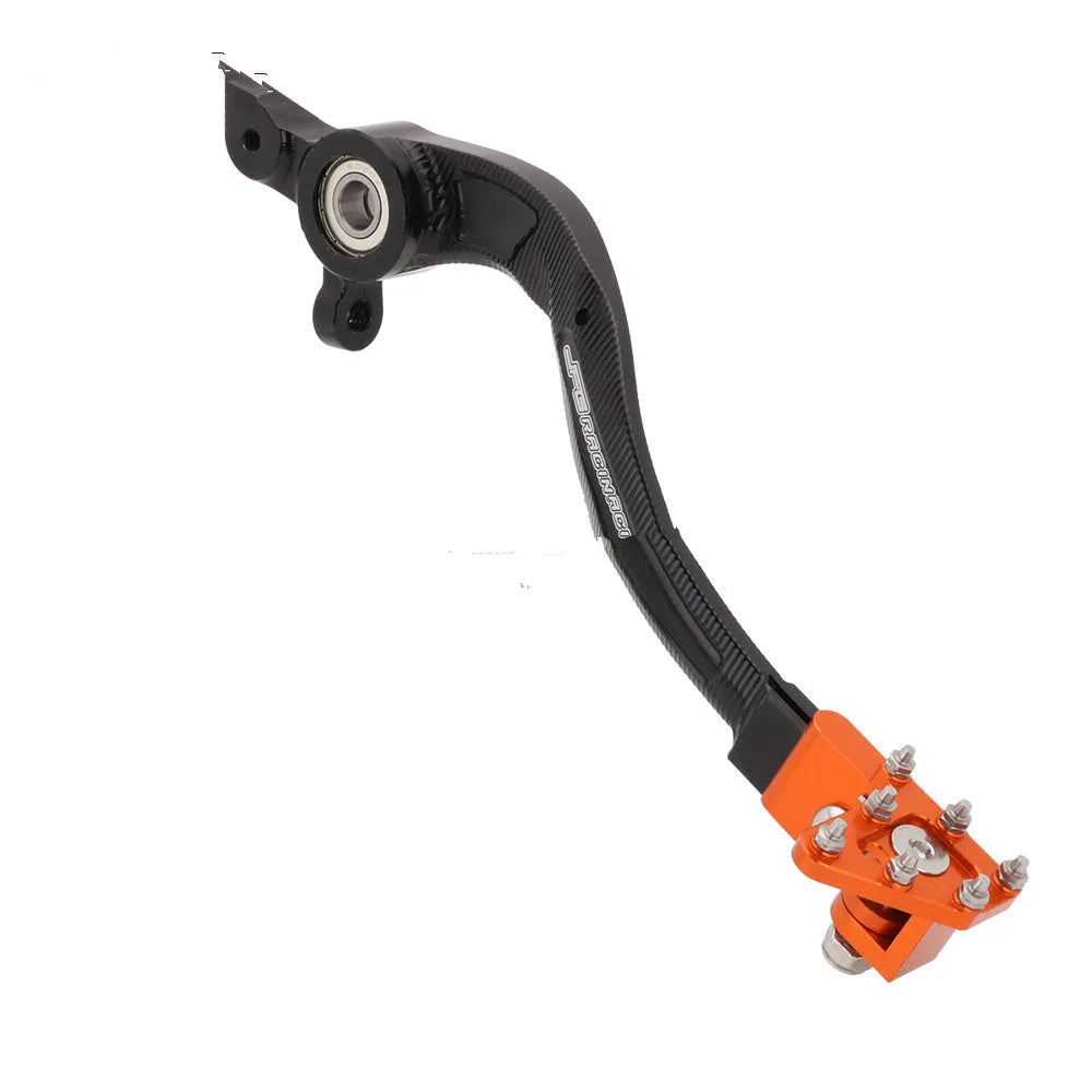 JFG Racing aluminium alloy brake lever for KTM in orange colour