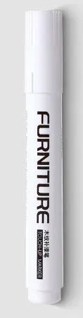 Wood grain paint fixer pen 5ml for repairing scratches and oily marks on solid and composite wood floors, shown in 12 colours.