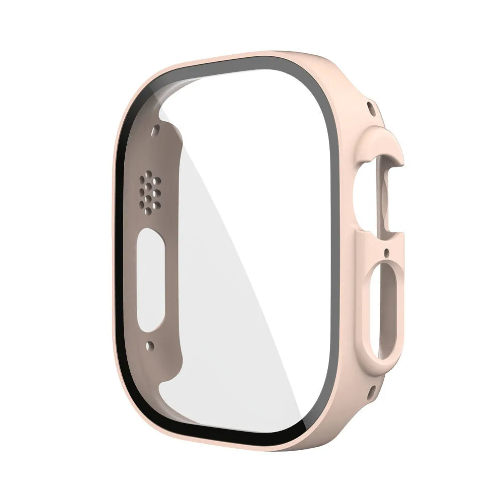 Transparent PC tempered film watch case for Apple Watch in multiple colour options