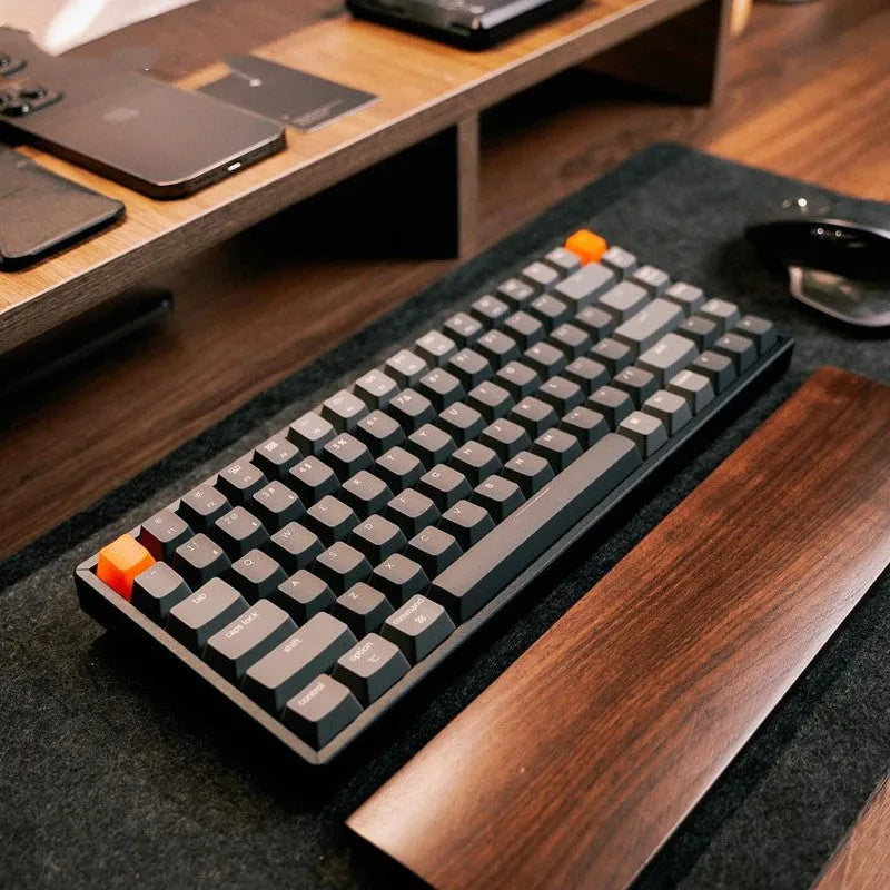 87-key mechanical keyboard with USB Bluetooth Type-C, green brown red shaft options, white light basic model