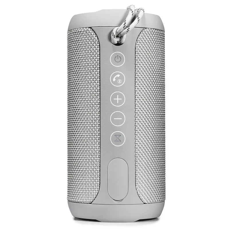Outdoor waterproof portable speaker in black, camouflage, grey or red with Bluetooth 5.0 and 2200mAh battery