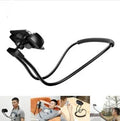 Baseus flexible mobile phone holder showing adjustable stand and shockproof bubble support