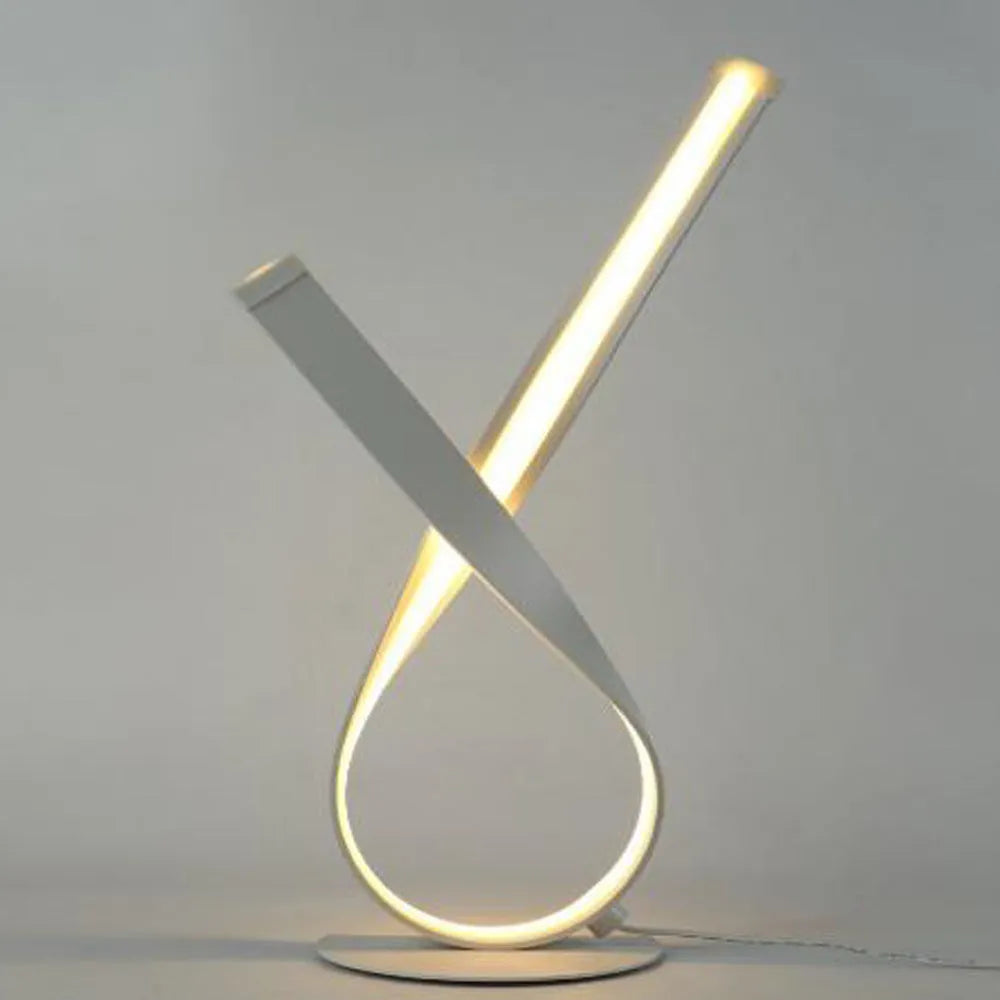 Creative remote control lamp with 45cm height, three colour temperature options, aluminium iron and silica gel construction