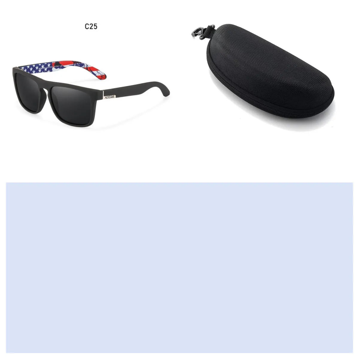 Men's polarized sports driving sunglasses with full frame, UV400 protection, and multiple colour options