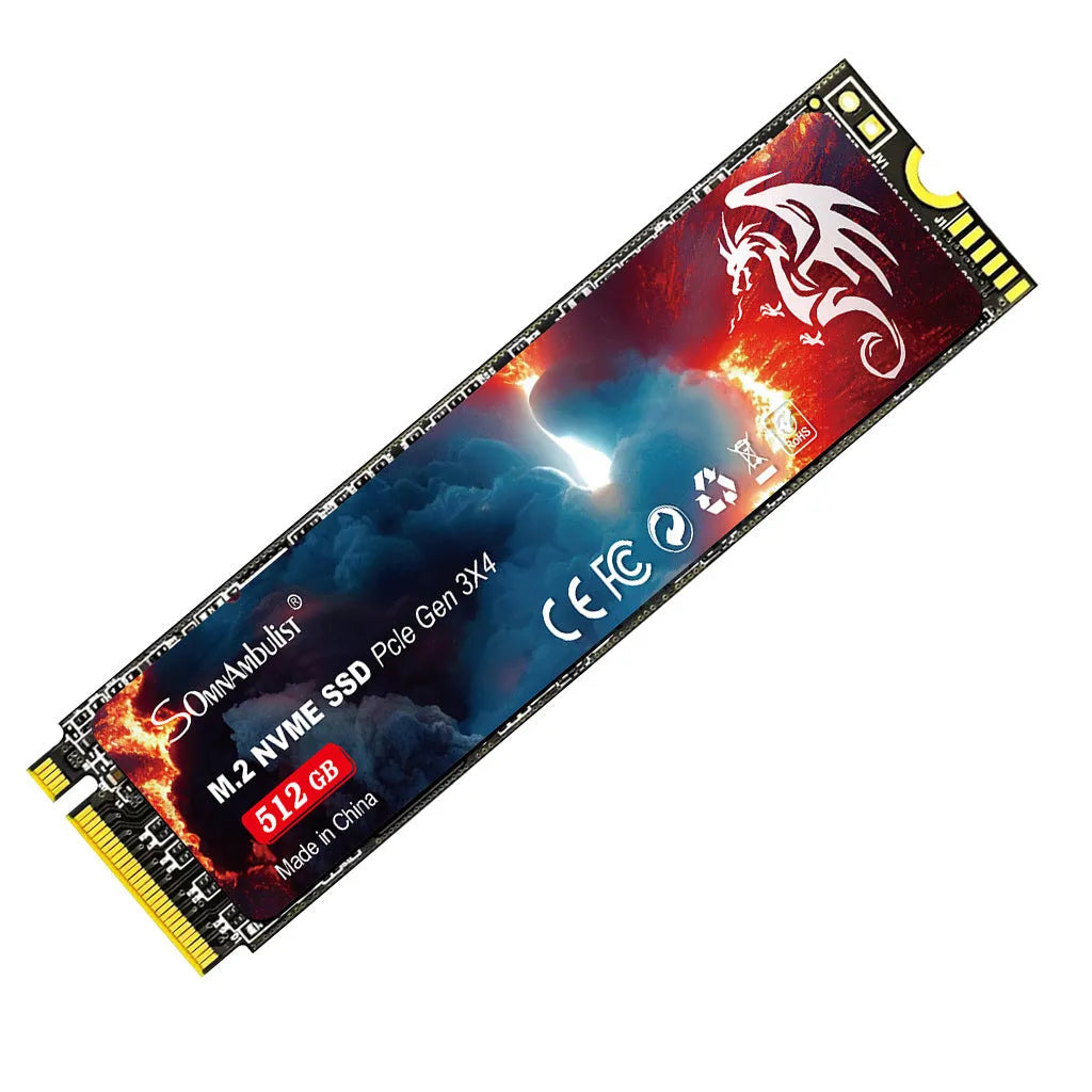M.2 NVMe solid-state drive for desktop computers with PCIe 3.0 interface.