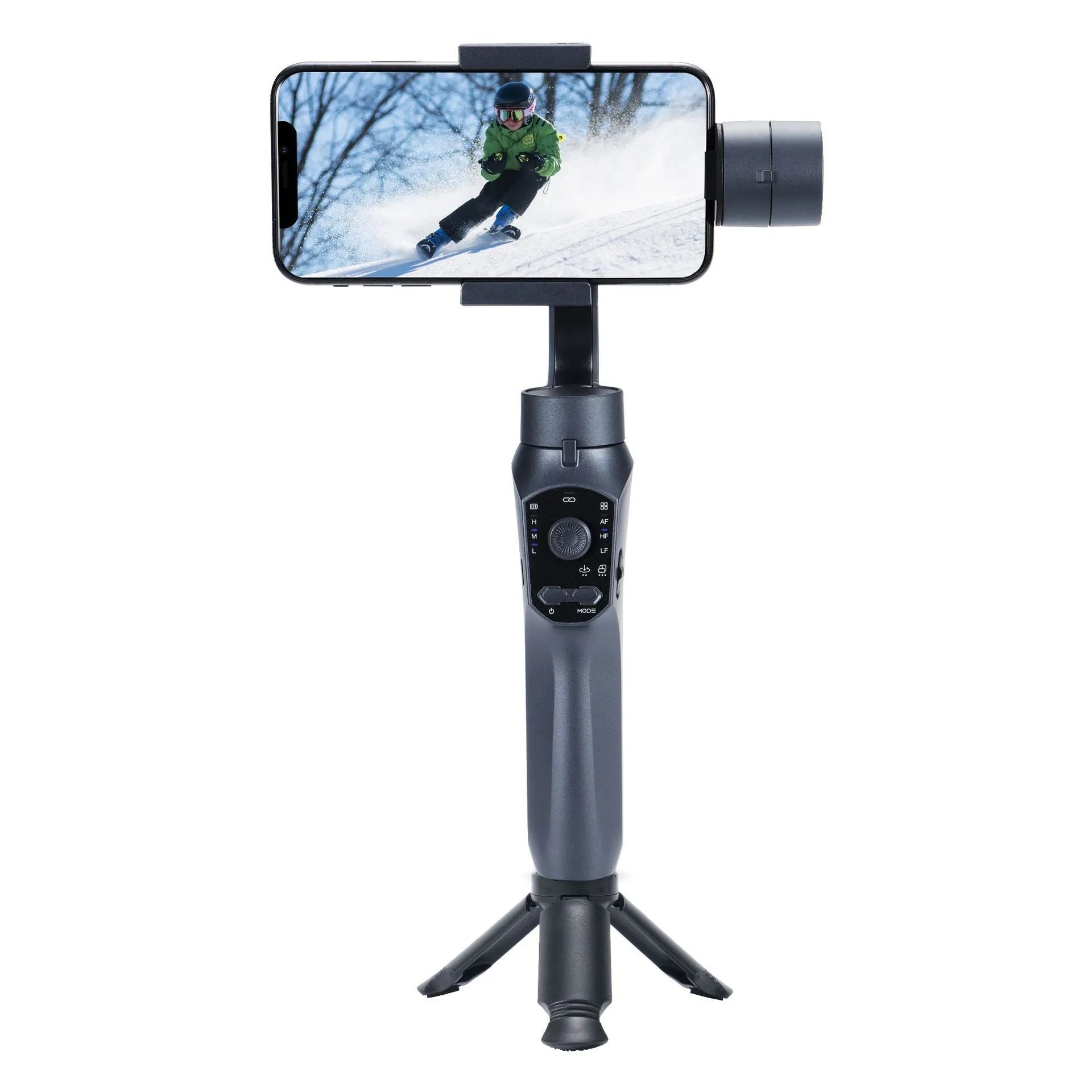 F10 black plastic mobile phone stabilizer handheld gimbal for smartphone video recording