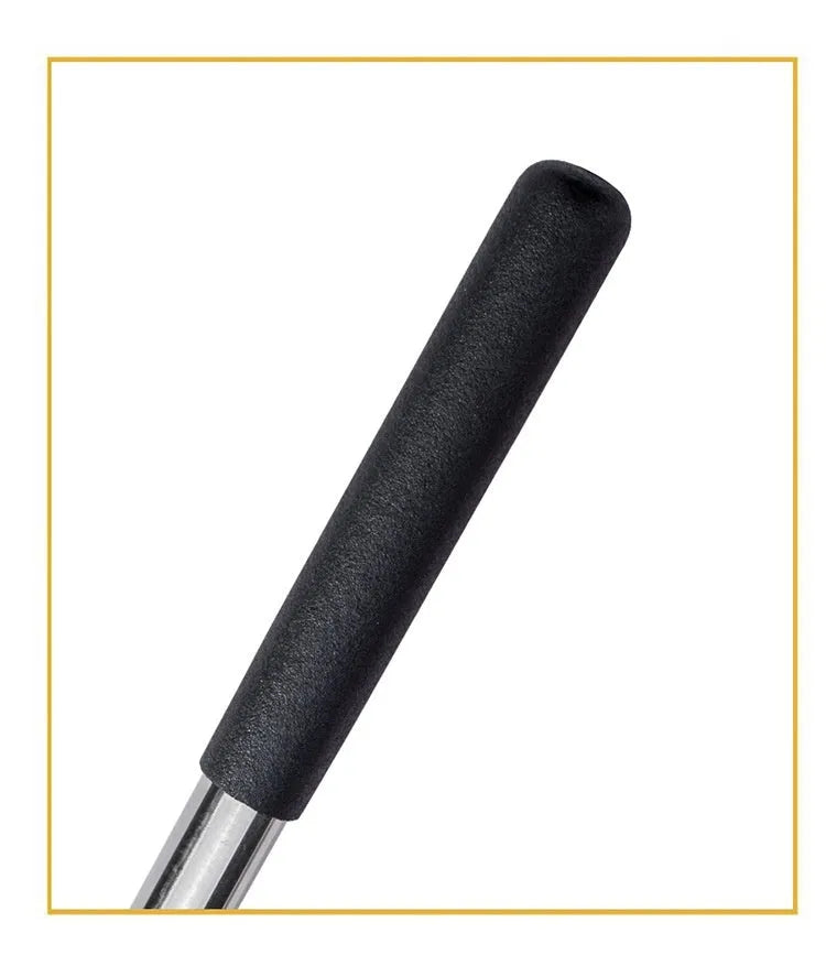 Rearview mirror wiper, telescopic 22cm to 98cm, ABS and stainless steel, pink or black, with scraper plate