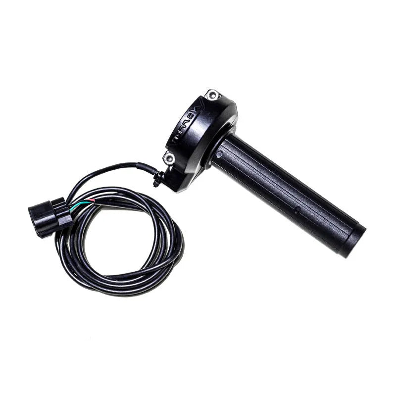 Black stainless steel electronic throttle handle with gate mechanism for vehicle replacement
