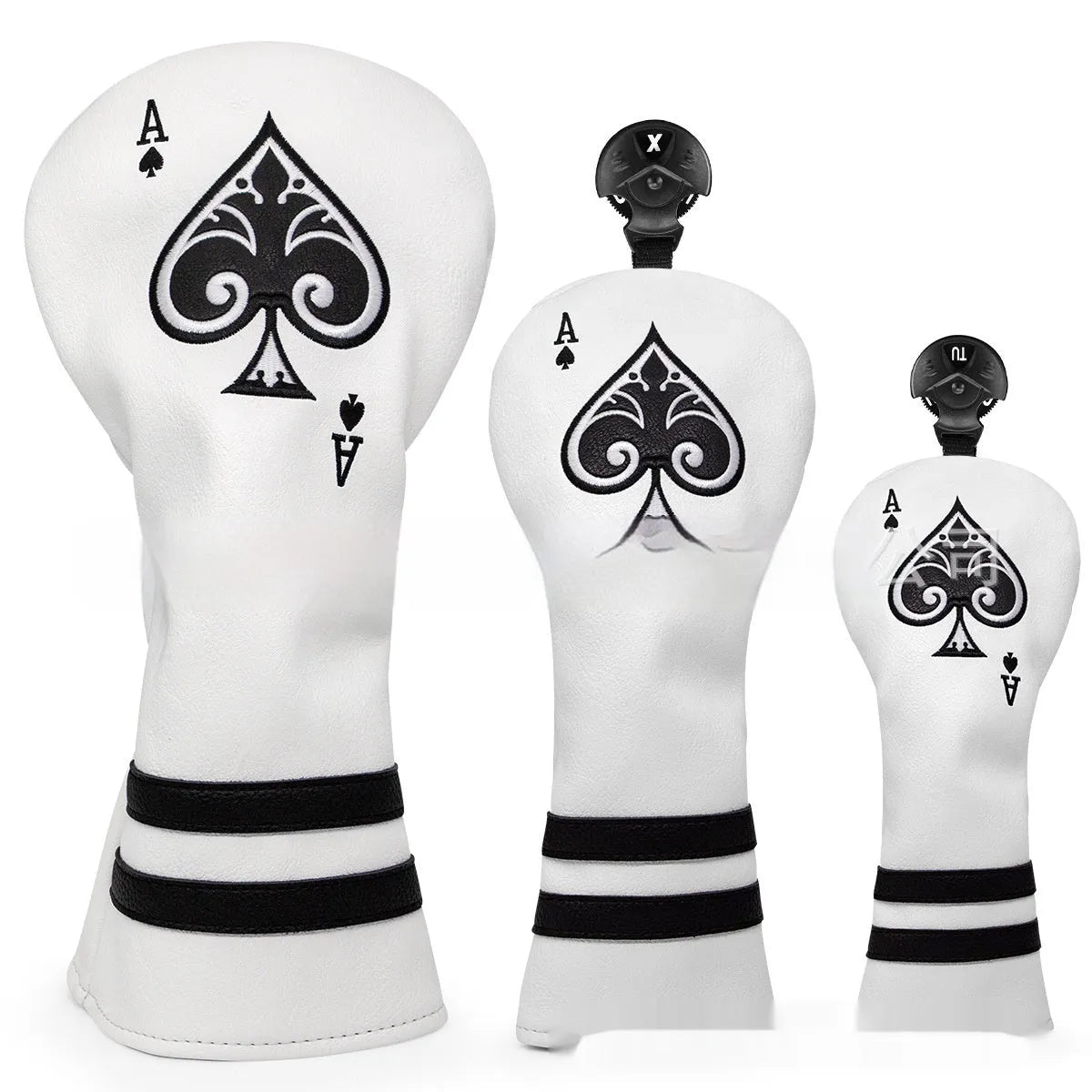 PU golf putter sleeve for grip protection in three colour options