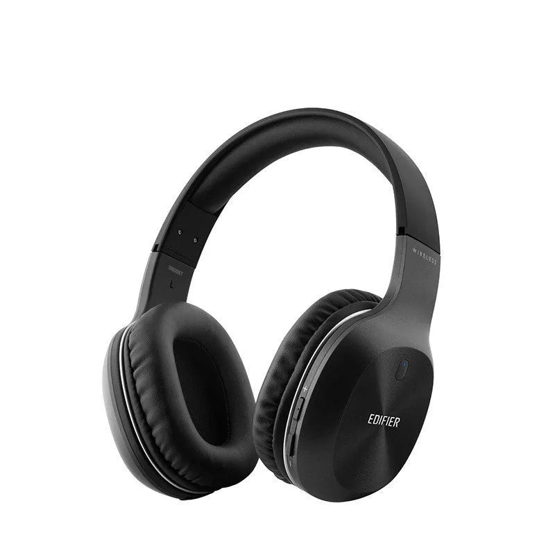 Bluetooth sports headset in black, red, or white colours showing wireless design for active use
