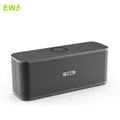 EWA W1 gold high volume Bluetooth speaker with metal connection and double speaker unit