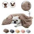 Plush reversible pet mat double blanket for dogs cats available in multiple colours and sizes S M L
