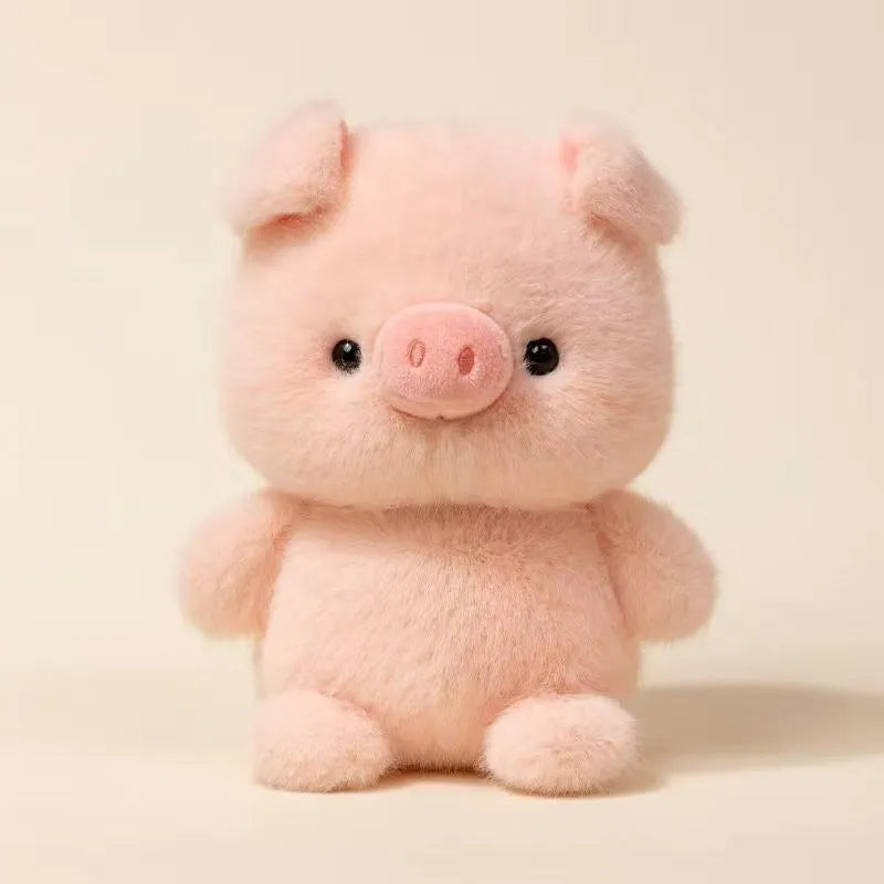 16cm short plush animal toy doll with PP cotton filling, available in bear and elephant colour options, for table decoration