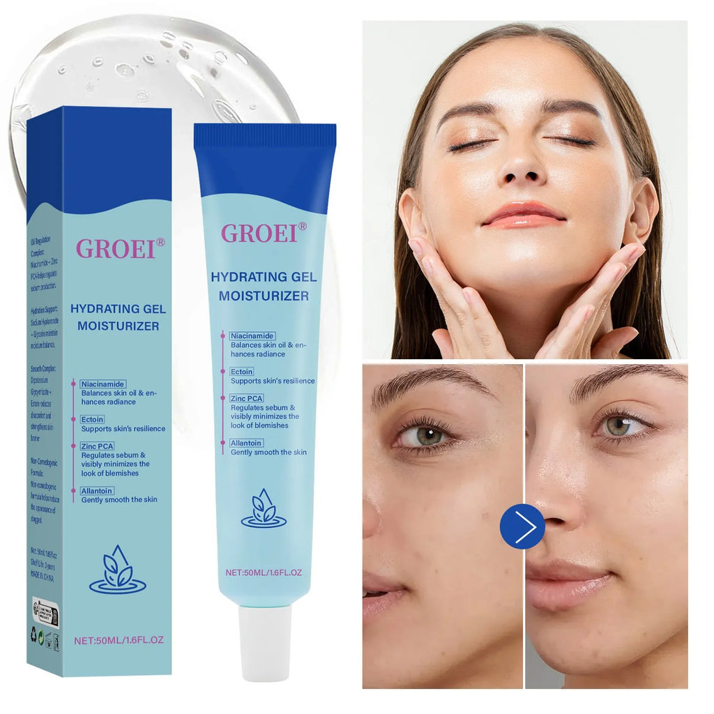 50ml tube of hyaluronic acid facial moisturising gel