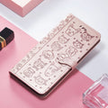 TPU leather phone case for iPhone 16 with built-in invisible bracket, shockproof and anti-fingerprint, available in pink colour