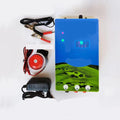 Pasture electronic high voltage pulse breeding grid fence full set with alarm host and accessories.