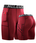Men's quick-drying stretch shorts in milk silk polyester for running and fitness