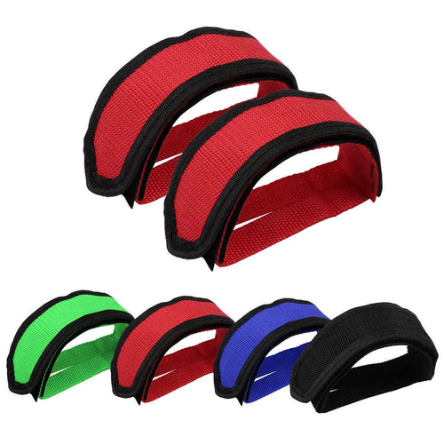 Bicycle harness for dog feet in black colour measuring 45x5x1 cm