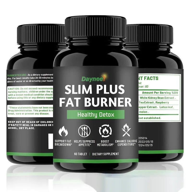 Slimming tablets candy fat burning weight loss bottle containing 60 capsules, Winston slimming capsule packaging
