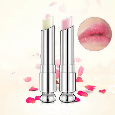 Universal colour changing lip balm in paste texture with pH reaction for personalised tint