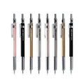 Japanese cherry mechanical pencil in metal construction with 0.5mm or 0.3mm lead options