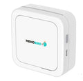 Pink thermal pocket portable Bluetooth printer with compact 79x79x40mm dimensions and 900mAh battery