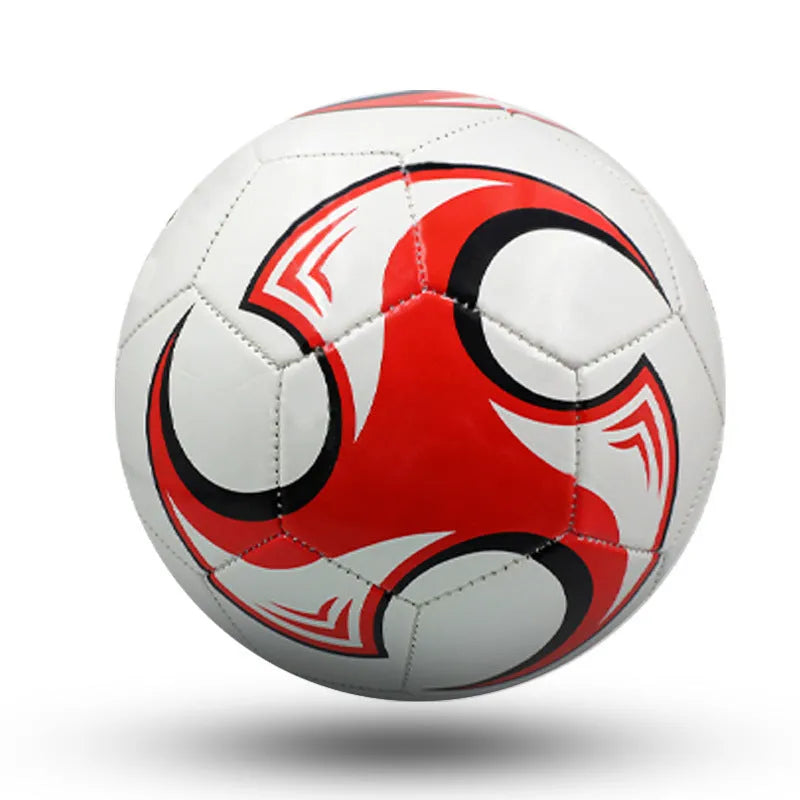 PVC football with machine-sewn seams in sizes 3, 4 and 5 for training and competition