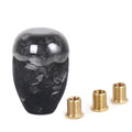 Irregular forged carbon fiber gear head model SFN091 in carbon fibre and aluminium, 150g, with three style options