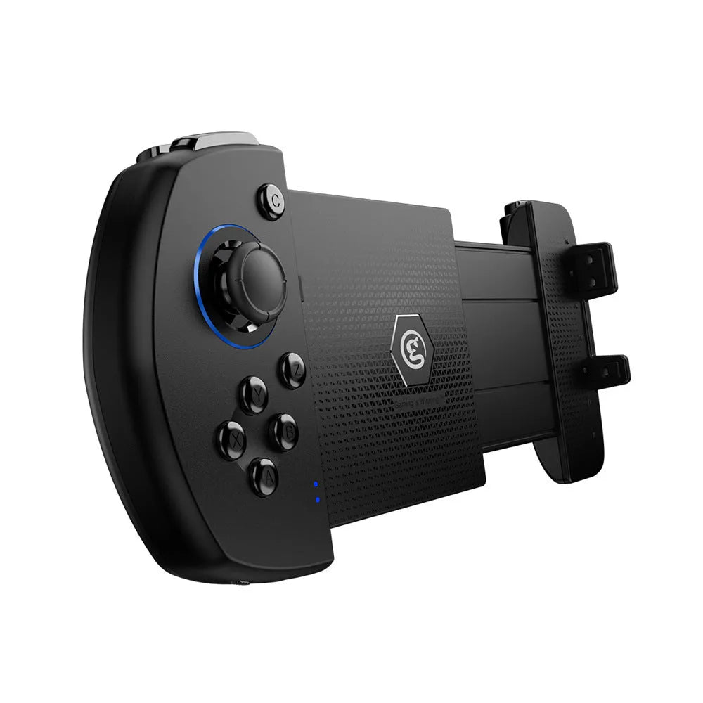 Black ABS USB mobile phone gamepad handle, 153.6 * 86 * 34mm, horizontal and vertical screen play