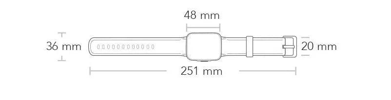 Black silicone strap waterproof smart bracelet with 1.4-inch HD touchscreen display.