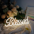 40cm acrylic LED letter shape neon lights with USB cable for power