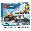 Arctic icebreaker fleet building blocks set, 760 pieces, box 50x39.5x8.5cm
