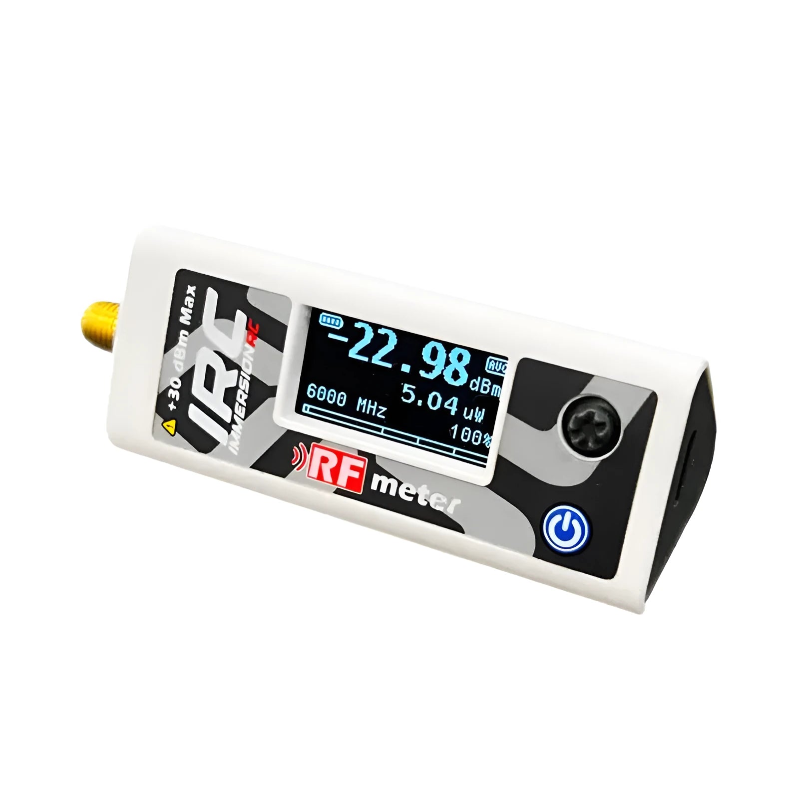 White metal power meter toy with remote control and image transmission, size under 30cm