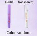 White pet toothbrush pen with blue brush tip for dog and cat dental care