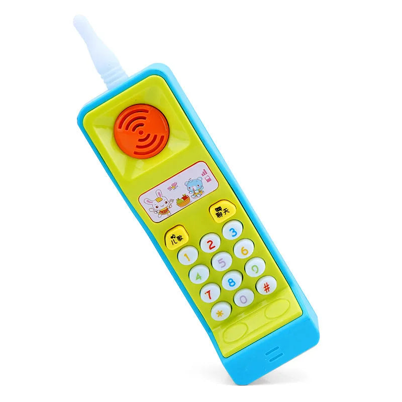 Children's battery-operated cartoon animal toy with sound and light effects